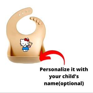 Hello Kitty Classic Silicone Bib